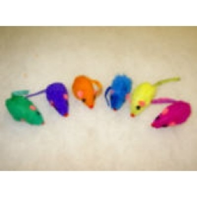 Jouet pour chat Souris Multicolores